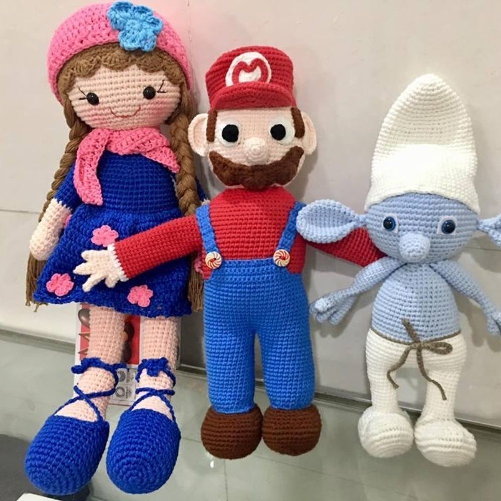Handmade Crochet Toy MARIO ONLY